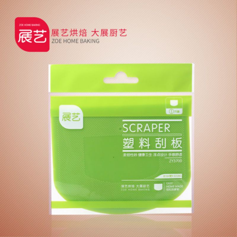 Zoe plastic dough cutter / alat potong adonan roti