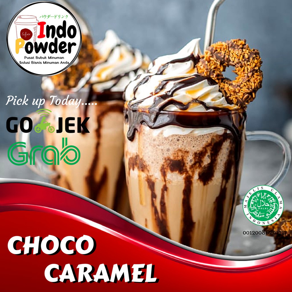 Choco Caramel Powder 1 Kg / Bubuk Minuman Coklat Caramel 1 Kg / Choco Caramel / by Chozo