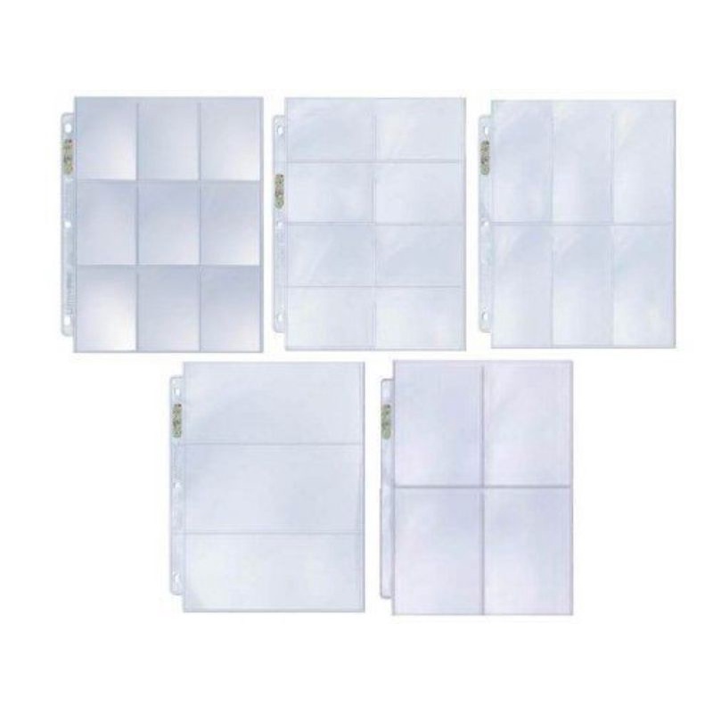 

Ultra Pro Platinum Sleeve 9p, 4p, 8p 3 Holes 11 Holes