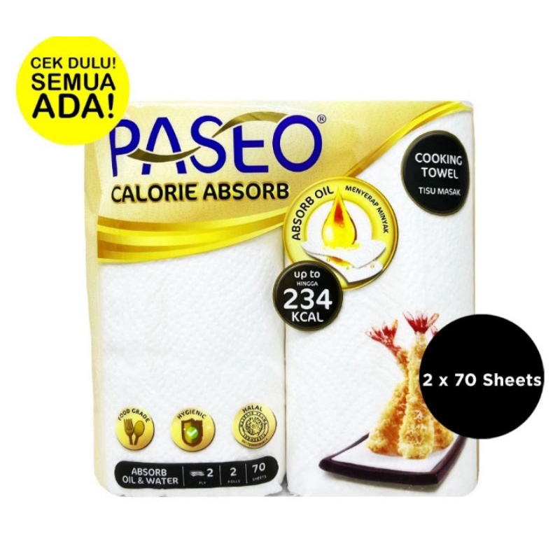 PASEO COOKING TOWEL ISI 2 PCS