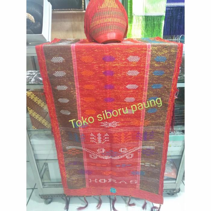 Clothes Ulos Sadum Merah Sisi Coklat