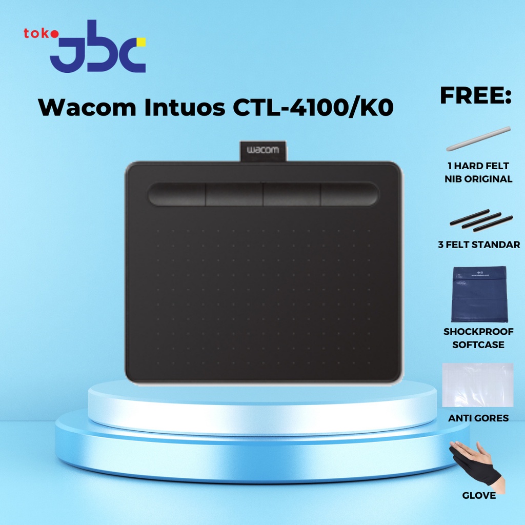 Wacom Intuos CTL-4100 / CTL4100 / CTL 4100/K0-CX Digital Graphic Drawing Tablet 4096 Pressure