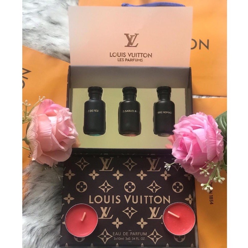Gift Set Parfum Louis Vuitton LV EDP (3pcs+BOX)