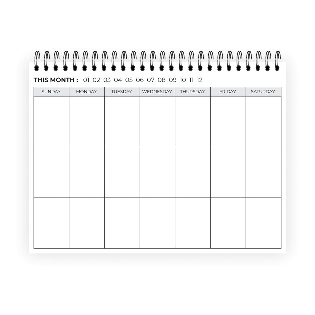 

Buku Catatan Mingguan A5 Weekly Planner
