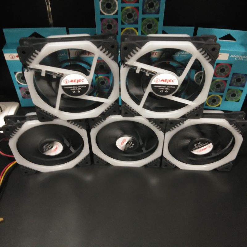 Mejec Fan Casing 12Cm L-03 Andromeda Double Ring Led