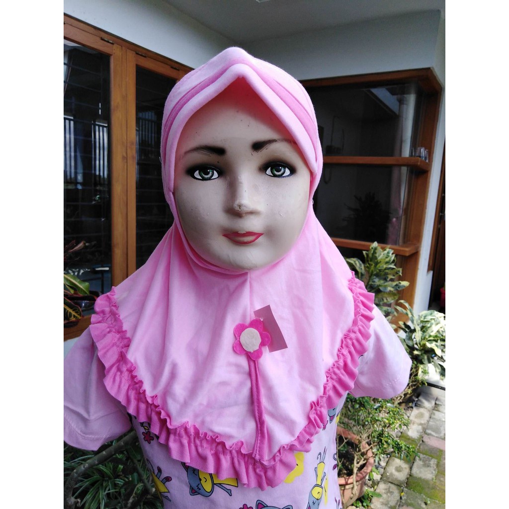 Jilbab Bayi Kerudung Hijab Anak Mulai 0-2thn