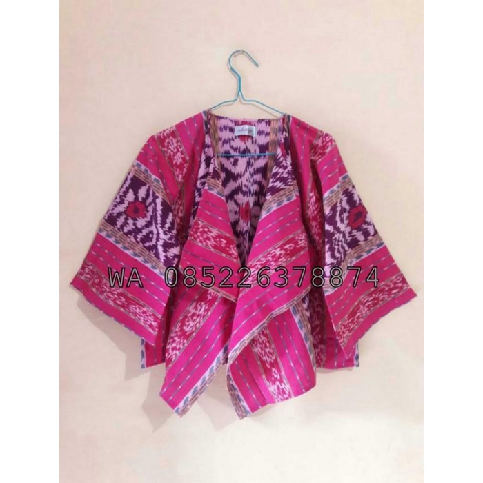 KEKINIAN BLAZER BLUS DRESS KEMEJA BATIK TENUN SUMBA TENUN BLANGKET TENUN JEPARA