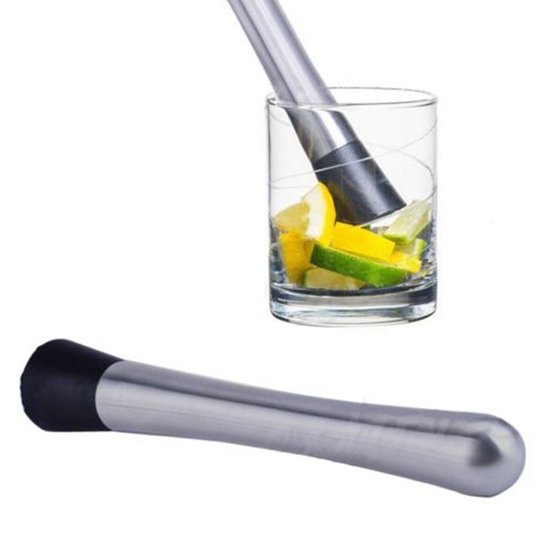 Cocktail Muddler Stainless Steel Mixer Drink High Quality - Desain Elegan Dan Tahan Lama