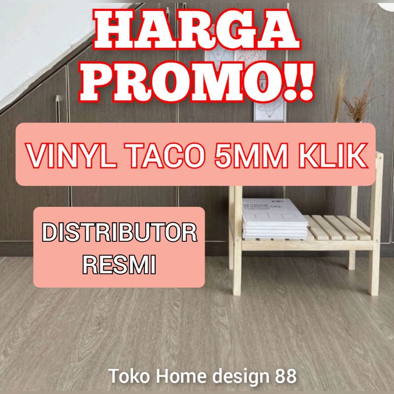 vinyl taco 5mm click vinyl taco 5mm klik tanpa lem