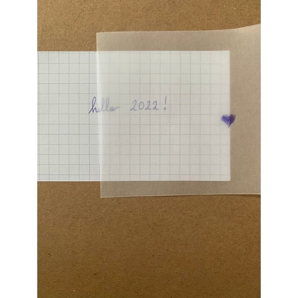 

TRANSLUCENT PAPER | KERTAS KALKIR | KERTAS BENING PUTIH | JOURNALING | HIASAN