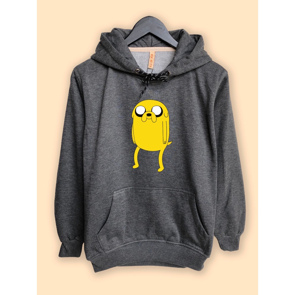 jaket hoodie premium adventure time jake