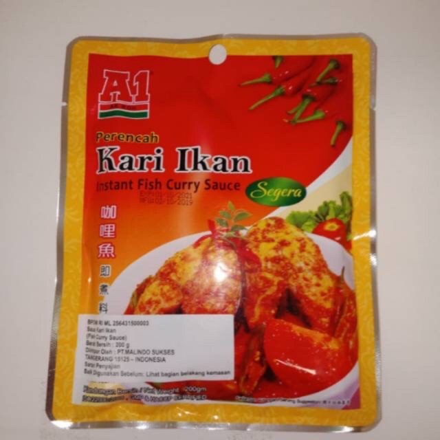 

A1 kari ikan instant fish curry sauce