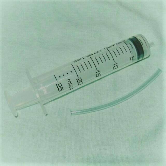 Suntikan dengan selang