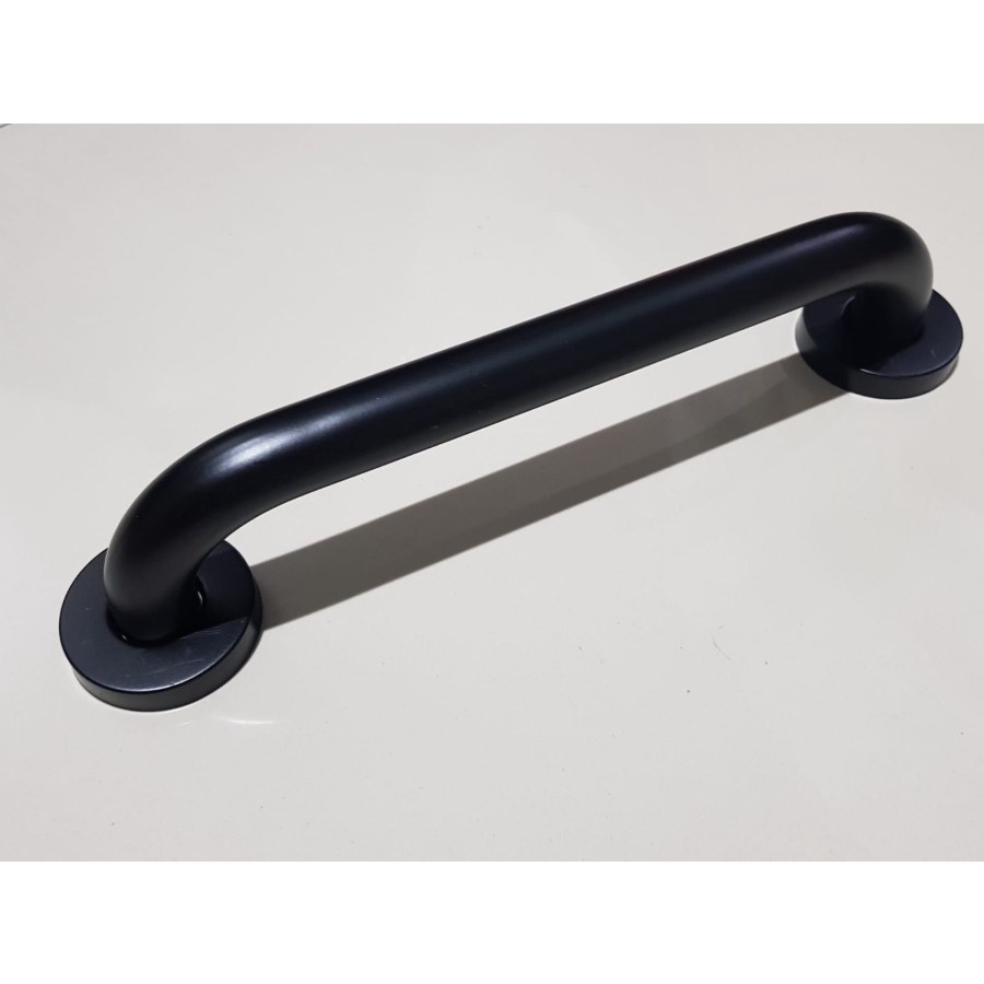 Grab bar pegangan tangan panjang 40cm stenlis HITAM