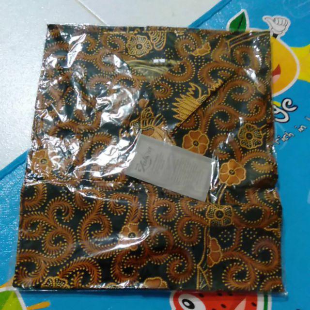 Cpk Risna Batik Hrb026 Kenongo Hem Kemeja Batik Pria Lengan Pendek  Katun Primis Halus M L Xl