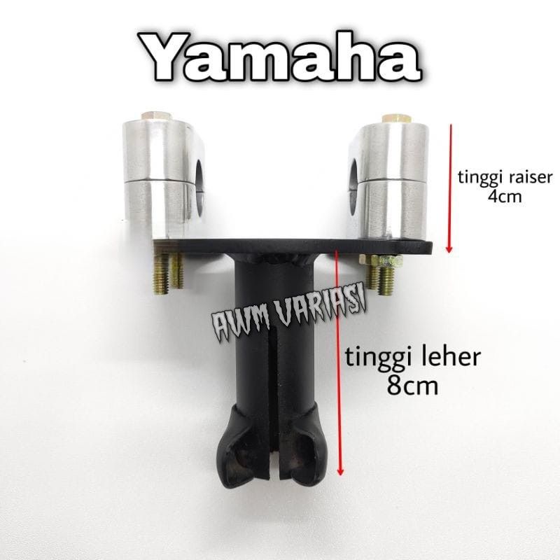 Adaptor Stang Racing Dudukan Stang Matic Bebek Universal Honda Yamaha Stang Trondol