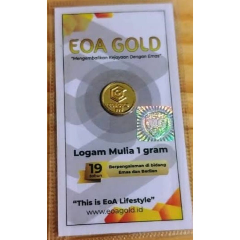 Emas EOA GOLD 1 Gram,2 Gram, 5 Gram