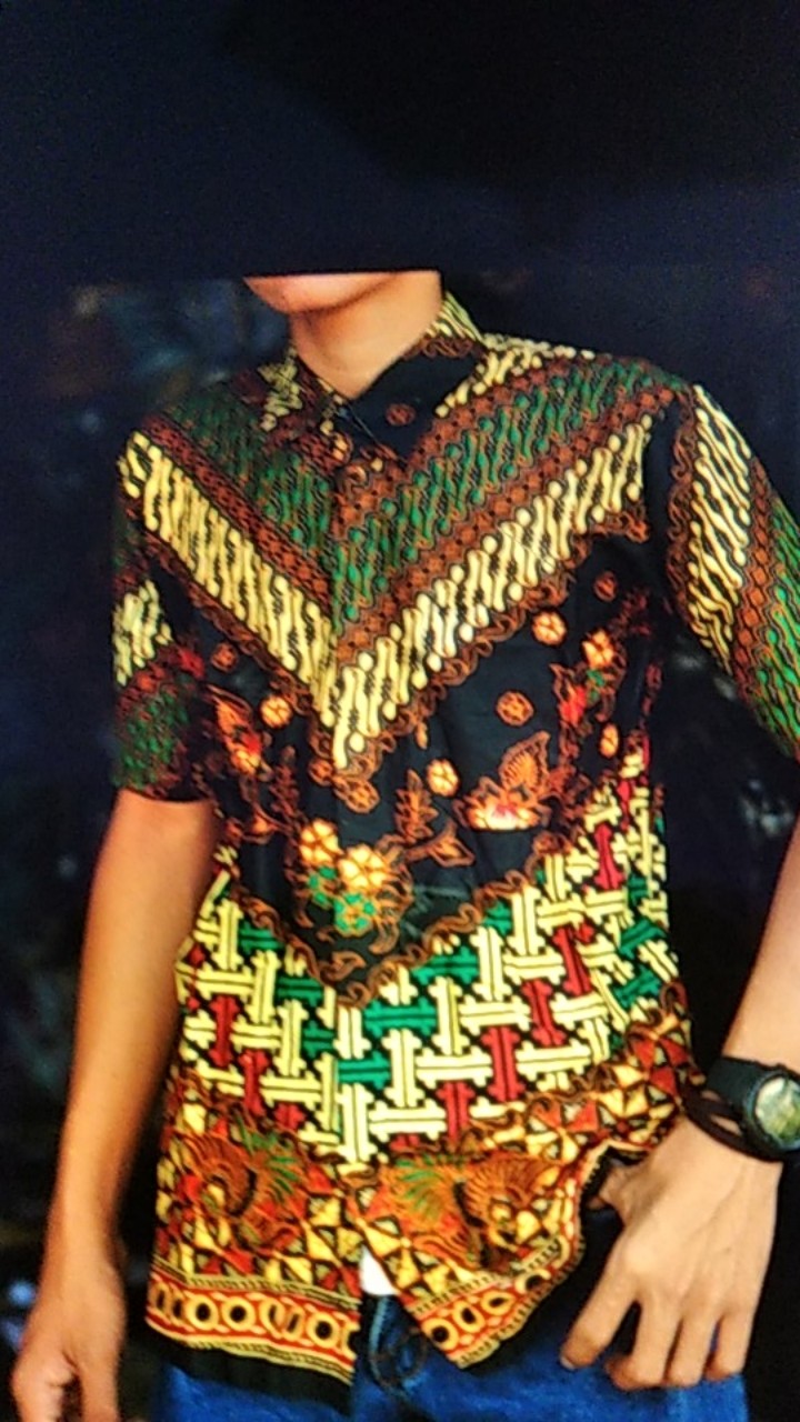 Trolistore Grosir Grup Batik Pria Motif Bppd Ii Kemeja Batik Pria Cowok Lengan Pendek