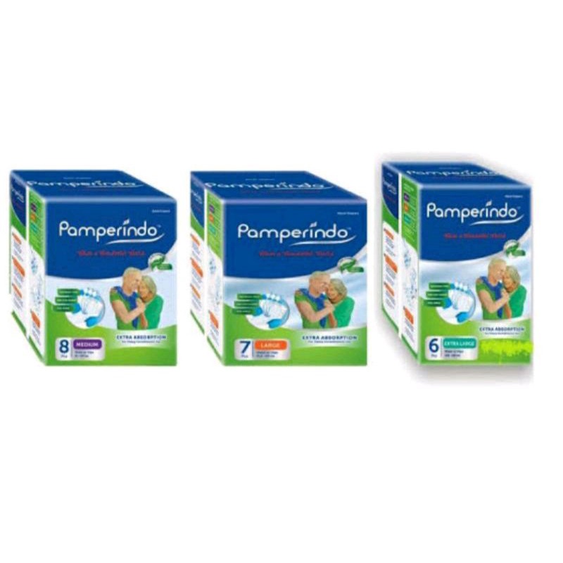Pamperindo Popok Dewasa M L XL Popok Dewasa