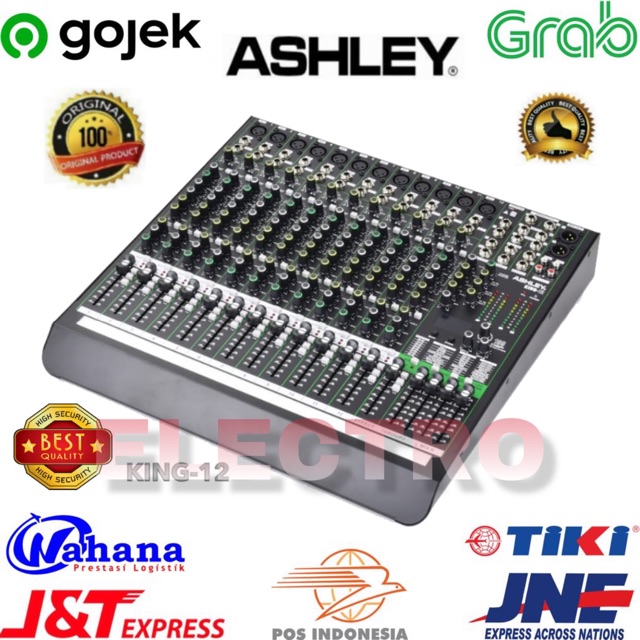 MIXER AUDIO ASHLEY KING-12 ORIGINAL ELECTRO