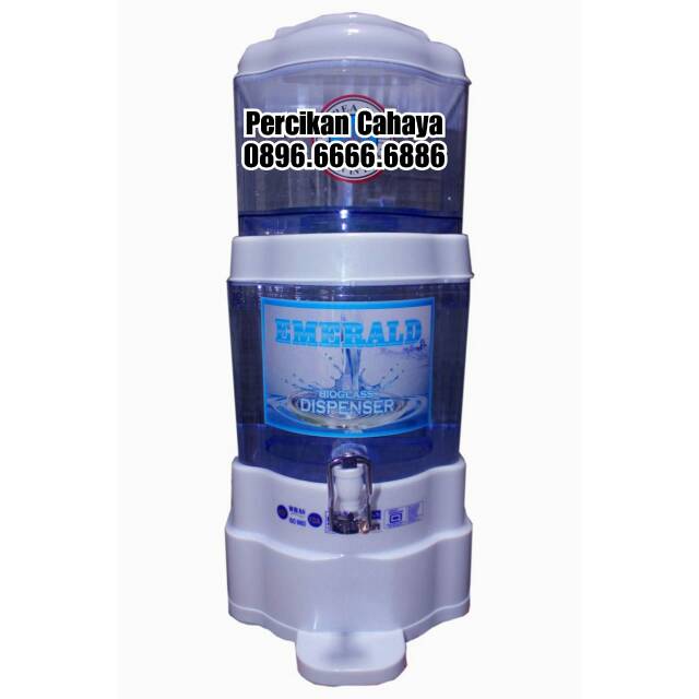 Galon Dispenser Bioglass 2+ Bio X Bio Vortex JUMBO 28 Liter Food Grade