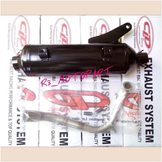 Knalpot Standar Racing CLD C1 Original/Ori Beat New Fi/ESP/Pop/Street/Scoopy Fi/Led