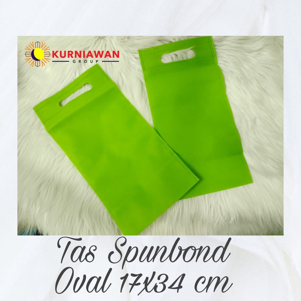 

TAS KAIN/GOODIE BAG SPUNBOND UKURAN 17x34 OVAL Perkodi