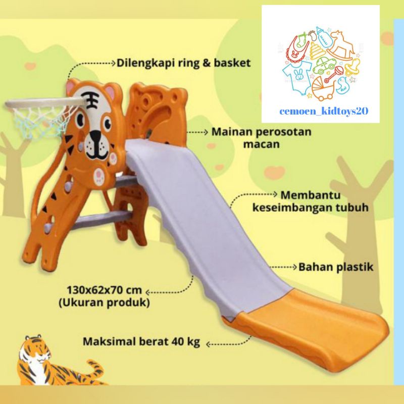 [TERMURAH ] PEROSOTAN MAINAN ANAK VRT 111 LION ADA RING BASKET