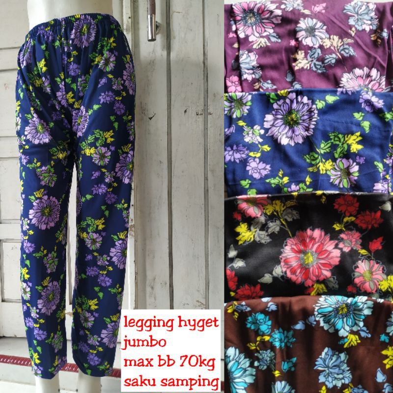 Legging Hyget Motif / Leging Celana Wanita Celamis / Celana Panjang Wanita