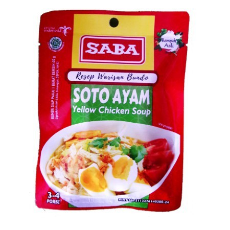 

SABA - Bumbu Soto Ayam Instan - 40gr