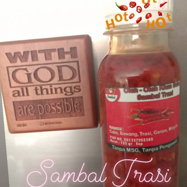 

Joysambal Sambal Trasi dengan trasi pilihan