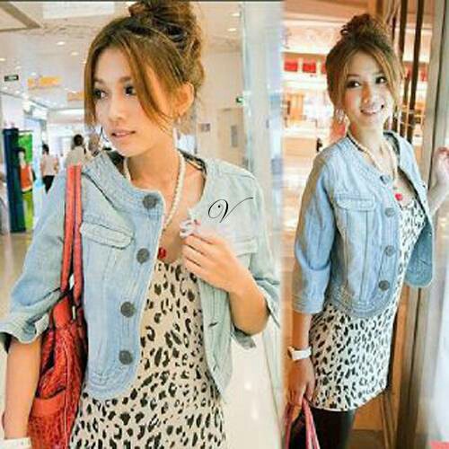 Jeans Wanita Casual Dior Leopard