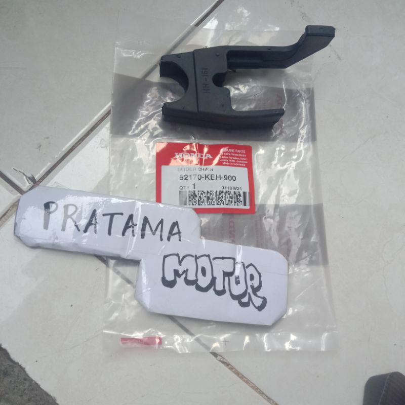 karet tahanan rantai atau karet ARM Megapro Primus, GL, CB Original 52170KEH900