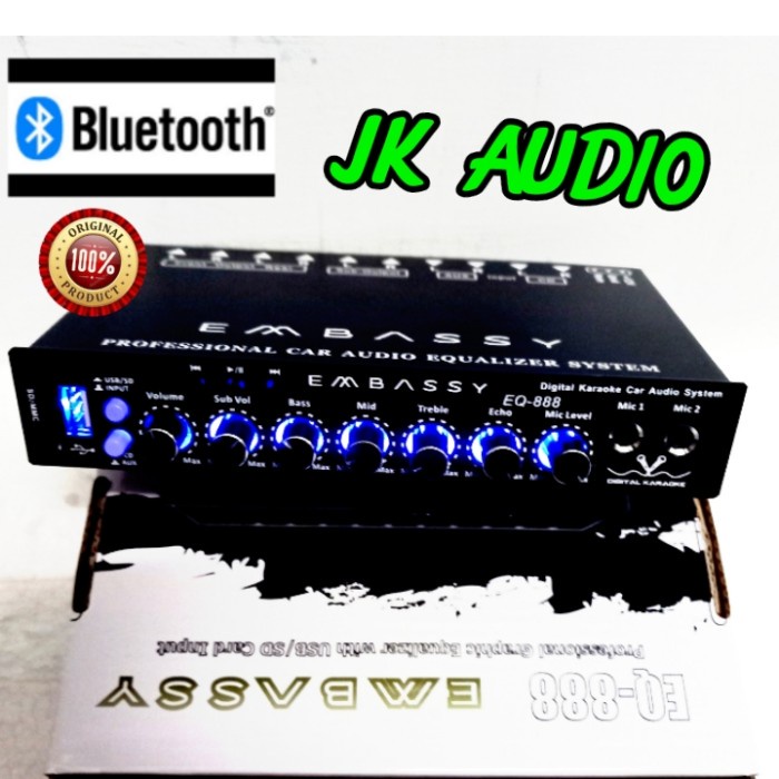 F3B652h4gt Pre Amp Parametrik With Bluetooth Embassy Eq 888 Parametrik Equalizer Mu31
