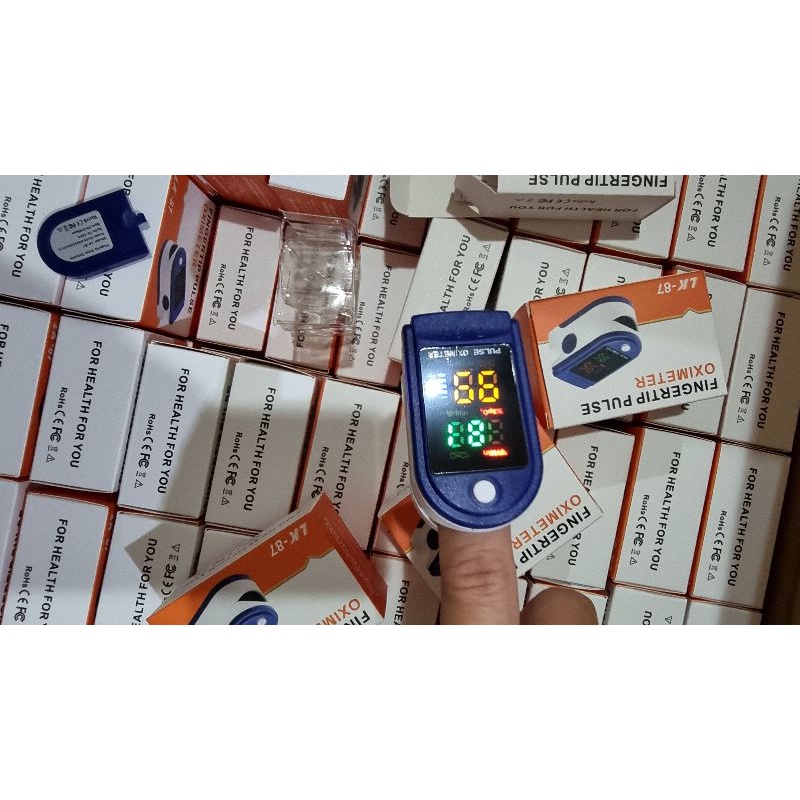 Oximeter Oxymeter Fingertip Pulse LK-87Full Color