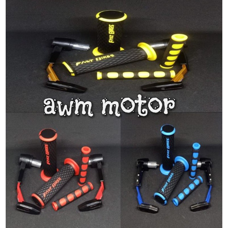 Proguard Robot Babet + Handgrip New Fastbiker + Karet Handle Bisa Untuk Semua Motor