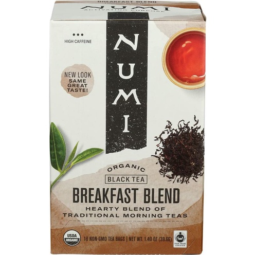

NUMI Organic Black Tea Breakfast Blend 18 Teabags