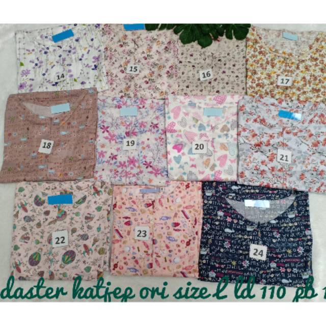 Daster nyonyah katun jepang ori