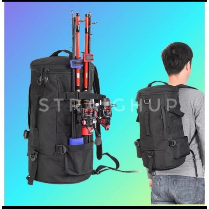 Tas Pancing Gendong Bisa Buat Ransel Biasa Multifungsi Bag Hightquality