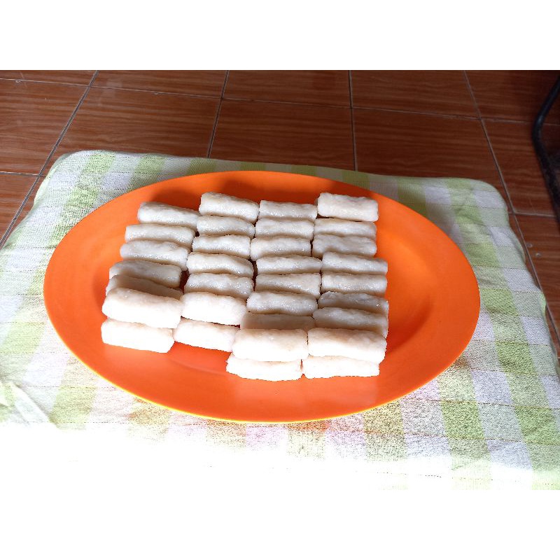 

Pempek LENJER KECIL Paket Frozen 10 pcs + Free Cuko Kental 100mL-KHAS PALEMBANG-