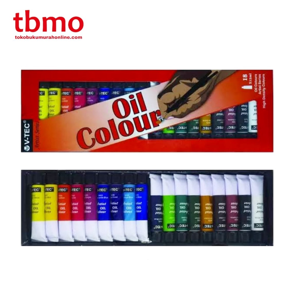 

TBMO OIL COLOUR V-TEC - TYPE VT-1388/O 18W / CAT MINYAK