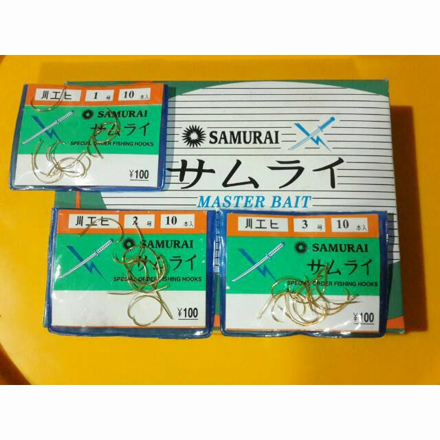 MATA KAIL UDANG MERK SAMURAI KUNINGAN ASLI