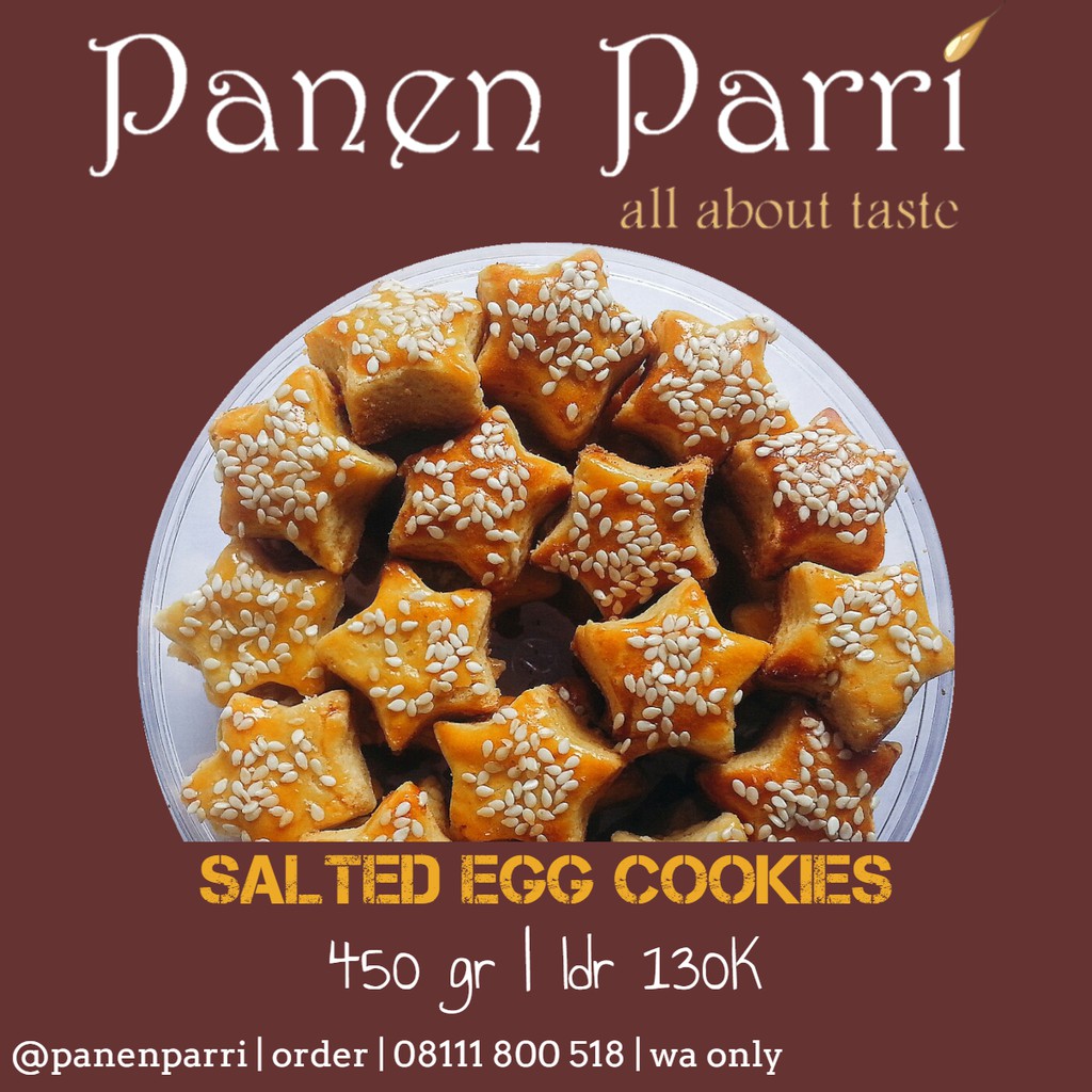 

Salted Egg Cookies