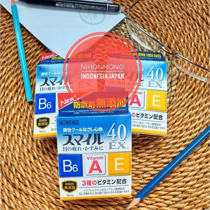 FOR SALE LION Smile 40 EX obat tetes mata eye drop Jepang Murah