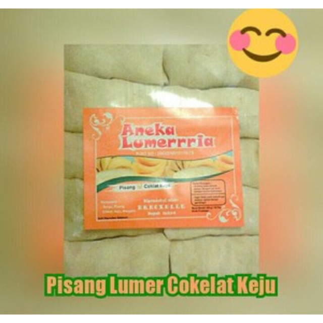 

Pisang lumer rasa keju coklat