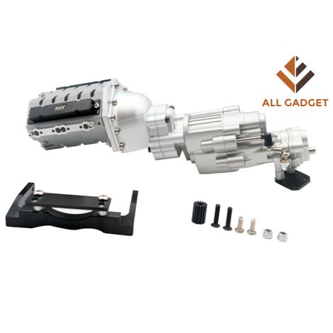 KYX V8 TWO 2 SPEED GEARBOX SCX10 II Full Metal