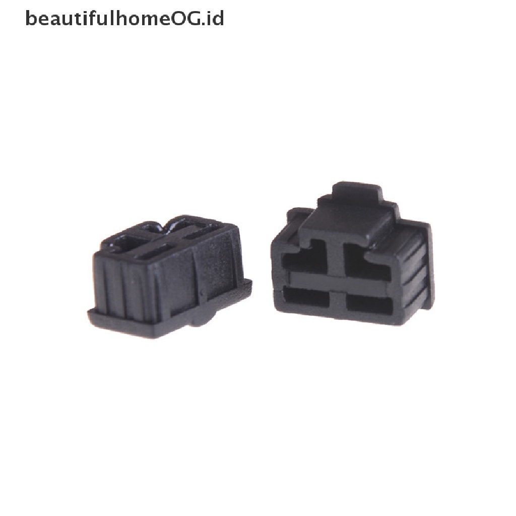 10pcs / Set Plug Pelindung Port Ethernet RJ45 Anti Debu Warna Hitam