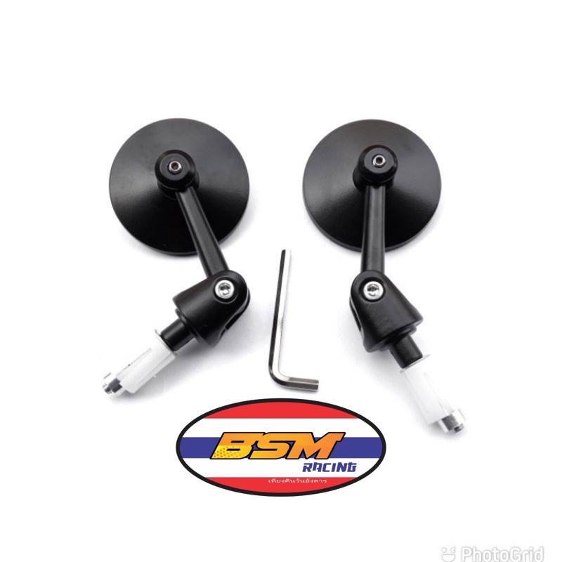 Spion Jalu Bulat Cnc Free Kunci L Kaca cembung Bening Universal nmax pcx lexi aerox beat vario dll