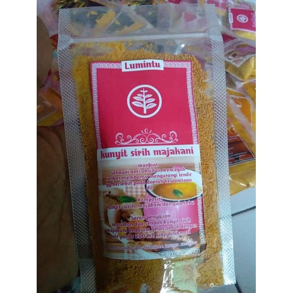 

kunyit sirih majakani