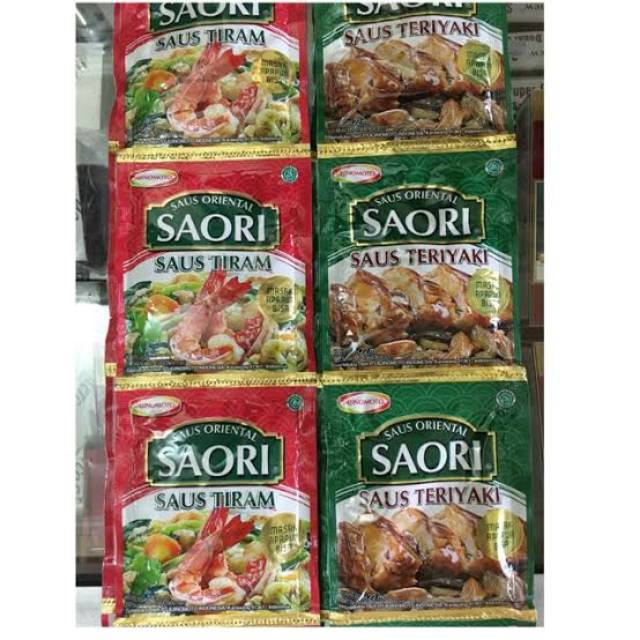 

Saori Saus Tiram/ Teriyaki Per Pcs 22 ml